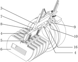 一种插片式空转叶片锁实用新型专利