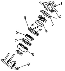 一种电饭煲底盘一体成型冲压模具发明专利