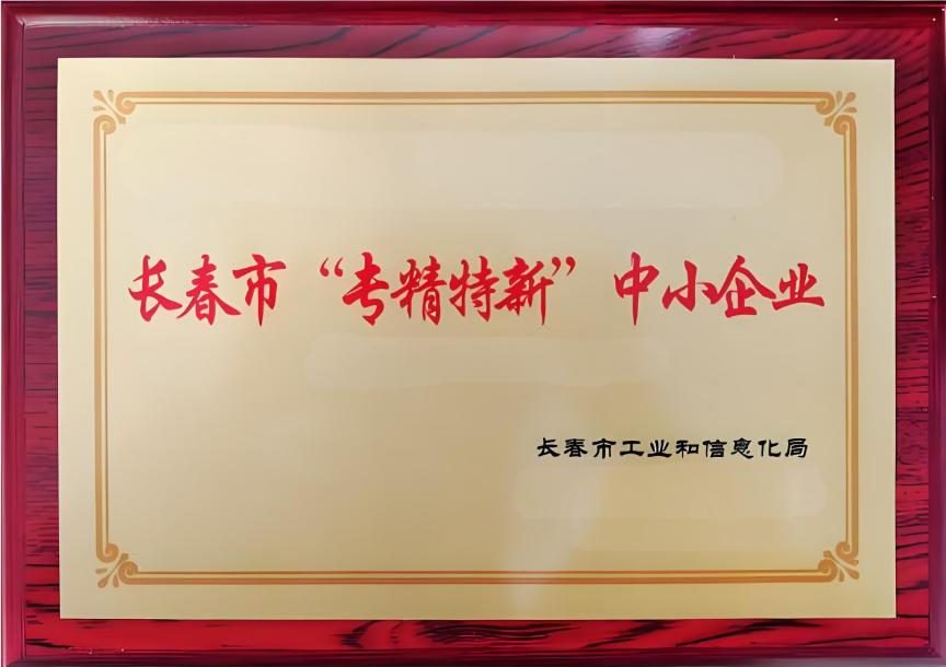 长春市专精特新中小企业
