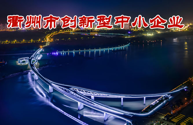 衢州市创新型中小企业