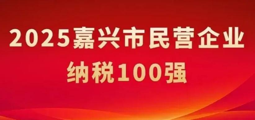 嘉兴市民营企业纳税100强