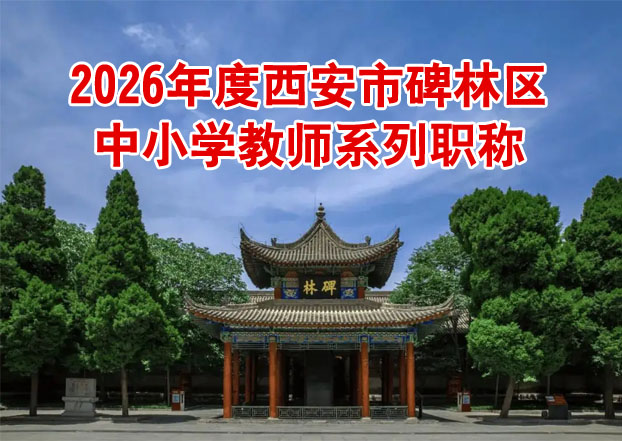 西安市碑林区中小学教师系列职称评审