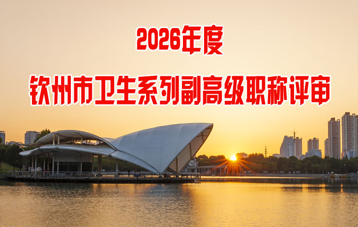 钦州市卫生系列副高级职称评审