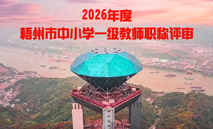 梧州市中小学一级教师评审