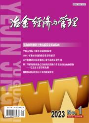 冶金经济与管理